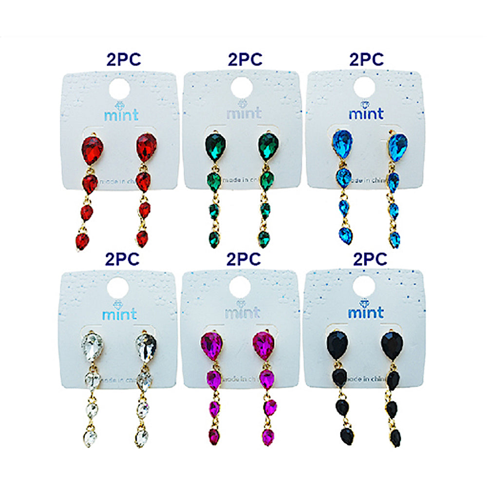 Crystal Drop Earring