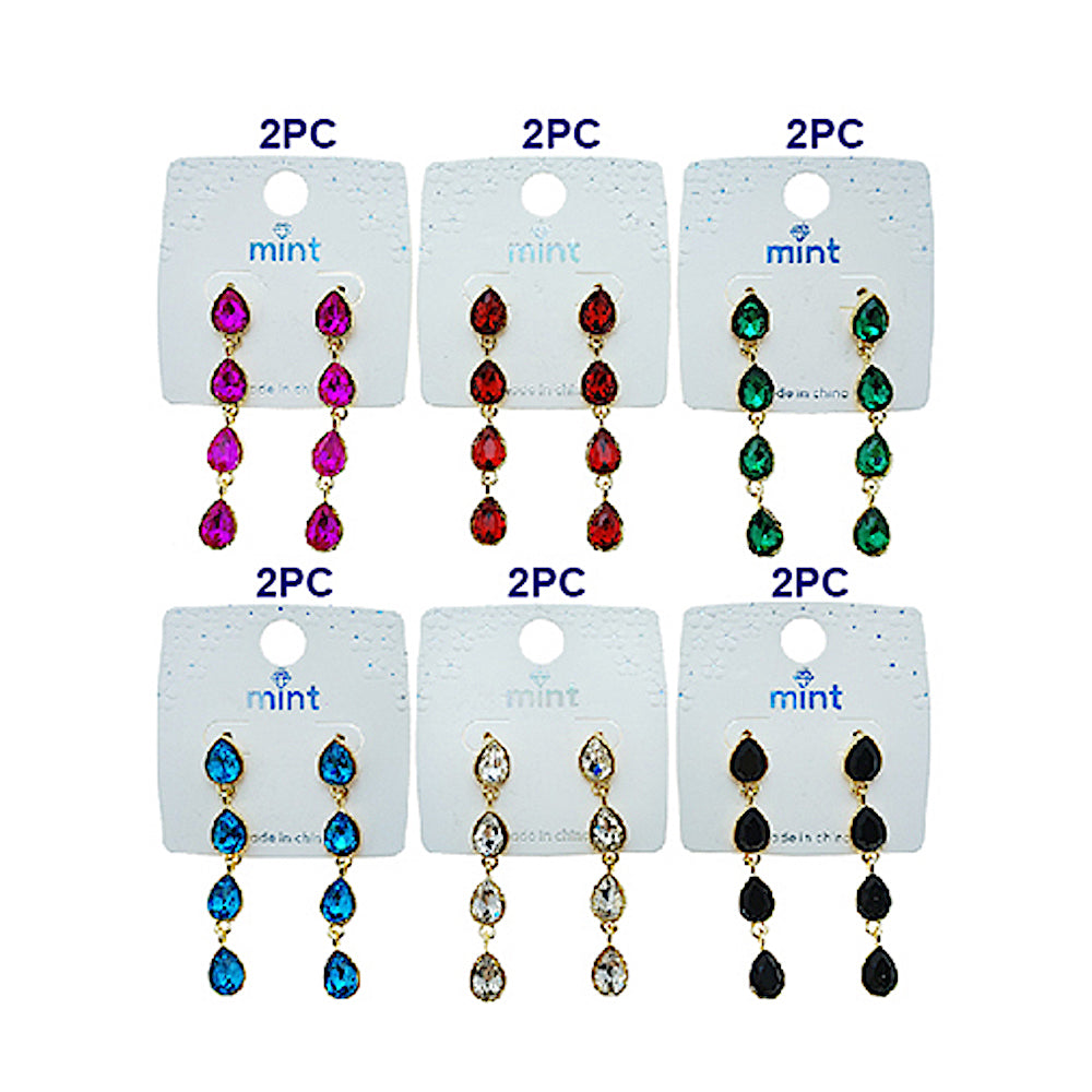 Crystal Drop Earring