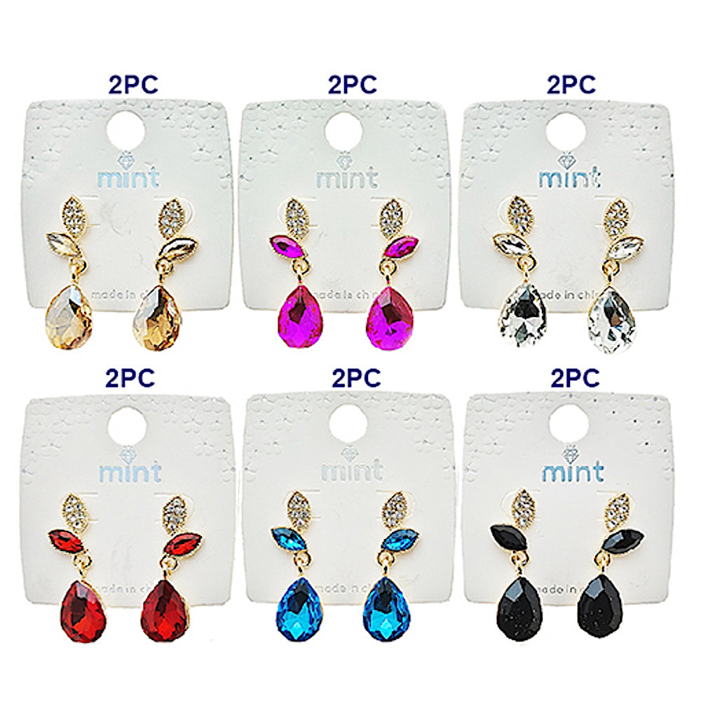 Crystal Drop Earring