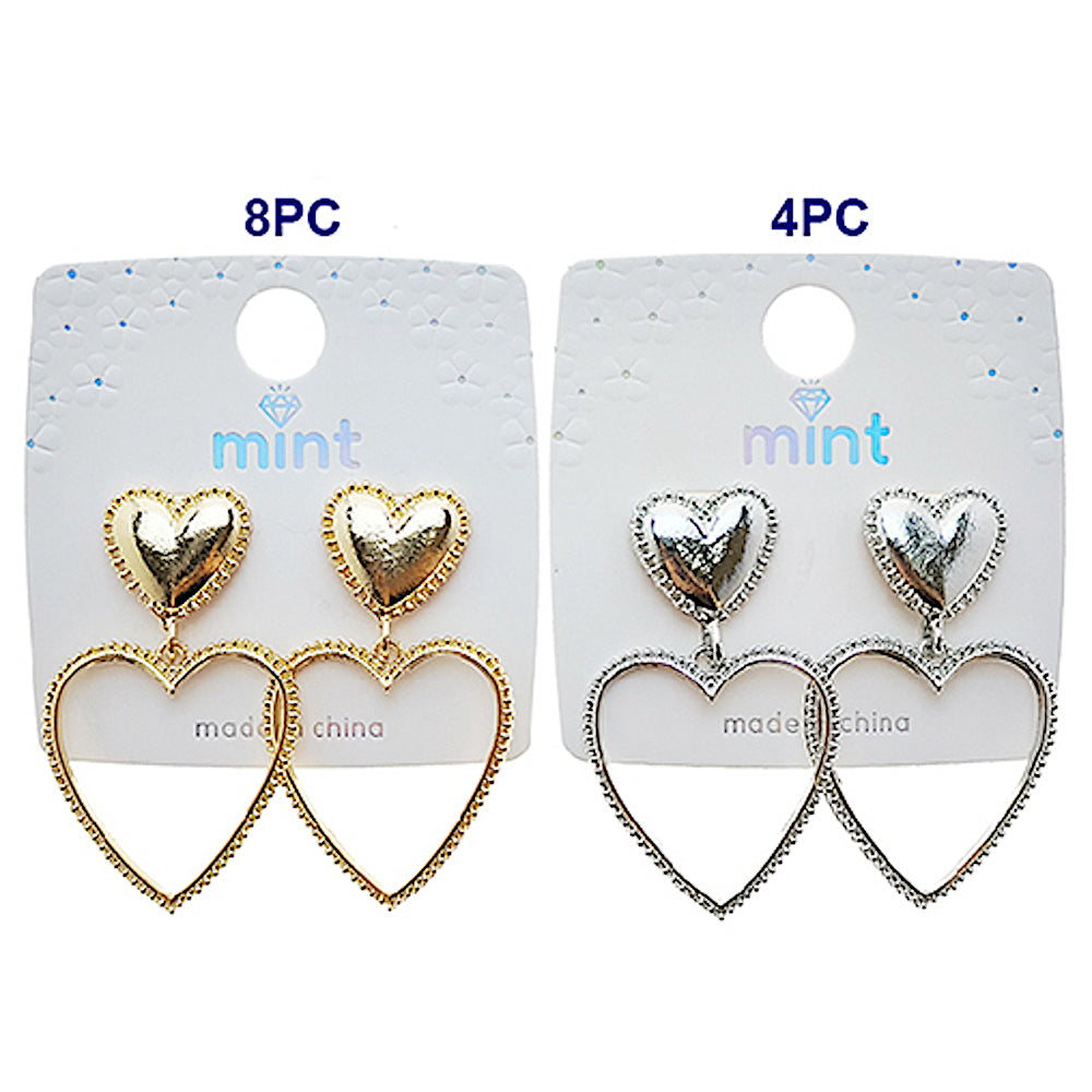 Heart Cutout Earring