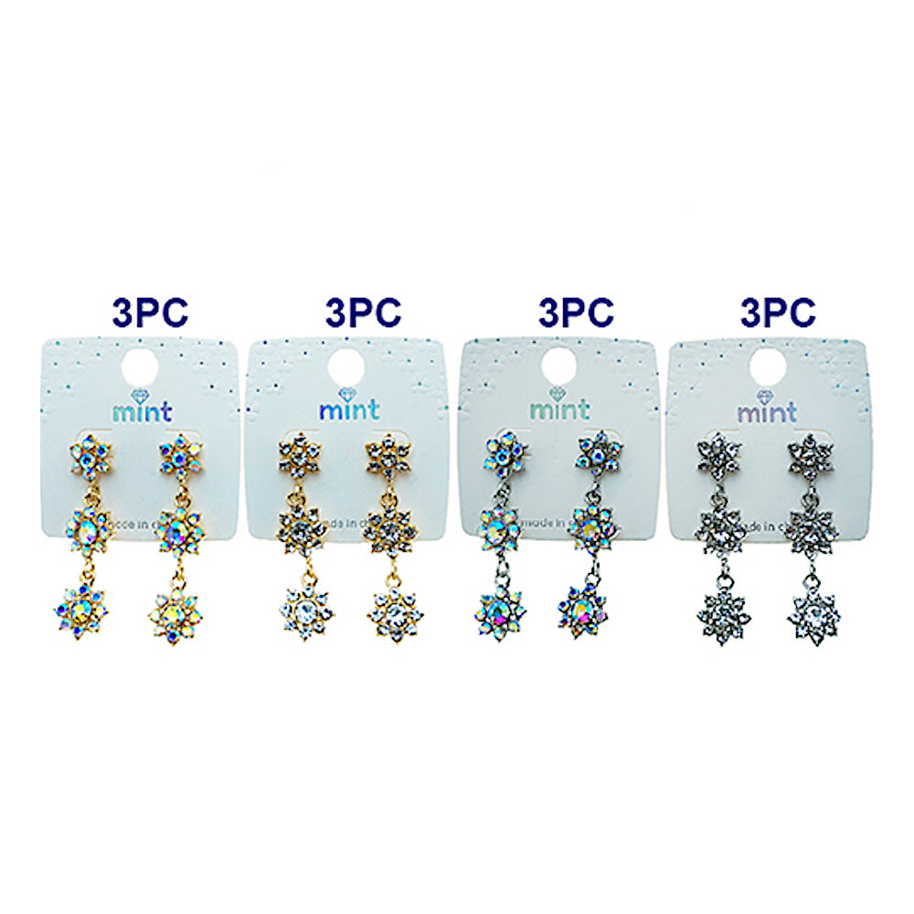 JAE49139 - Flower Cascade Earring