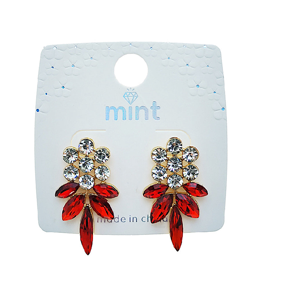 JAE49451 - Vintage Crystal Post Earring