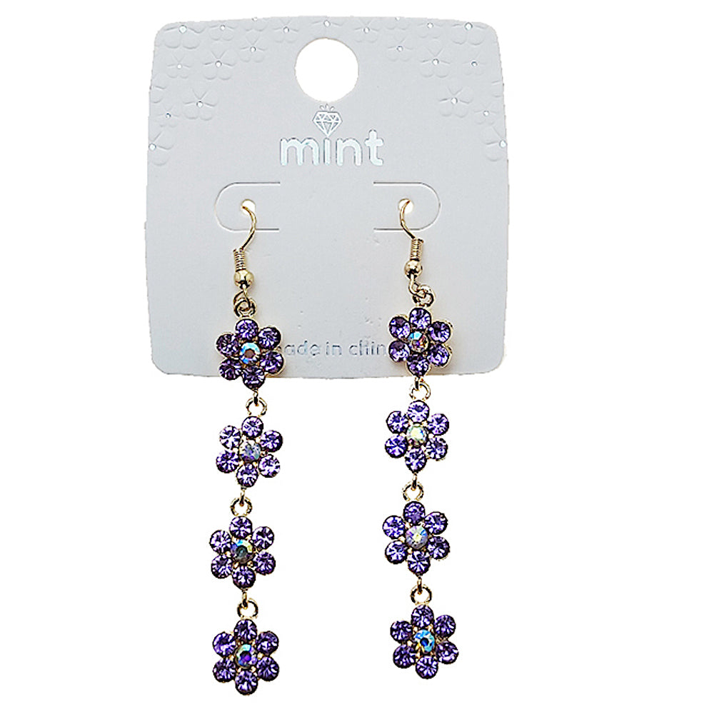 JAE49484 - Flower Cascade Earring