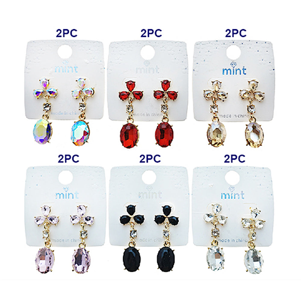 Crystal Drop Earring