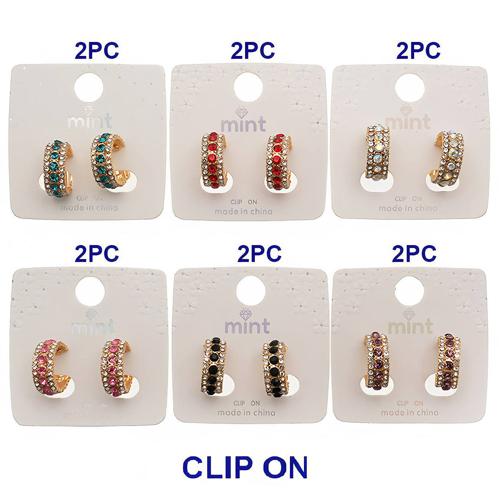 Clip On Hoop Earring