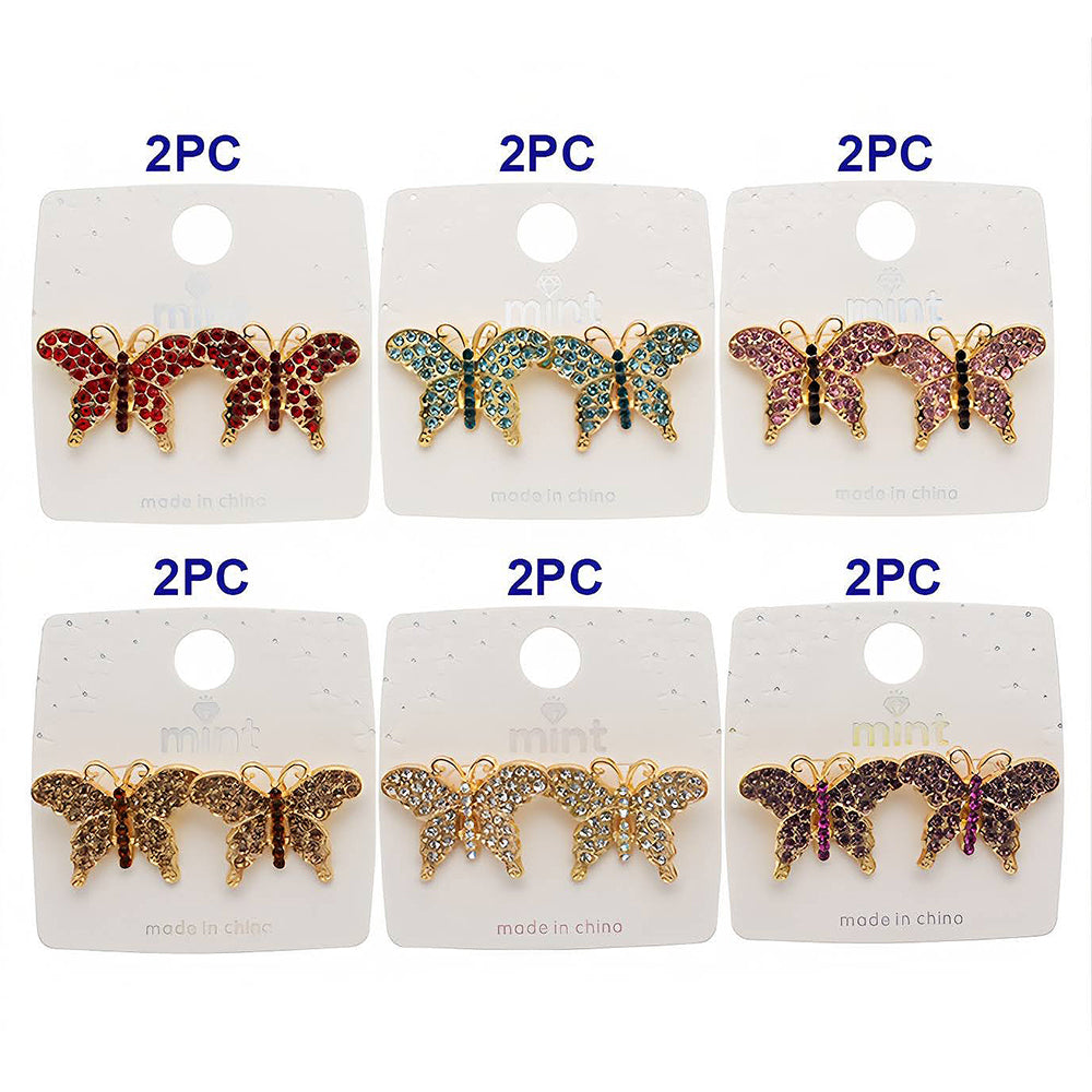Pavé Butterfly Statement Earring