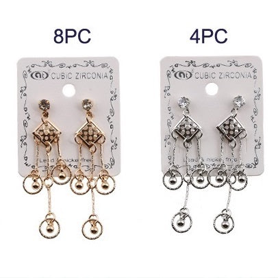 JAE23215 - Intricate Bead Drop Earring