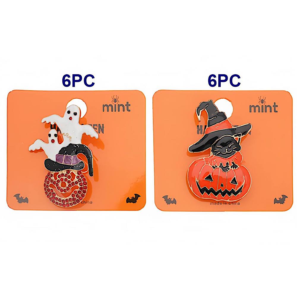 Halloween Pumpkin Brooch Pins
