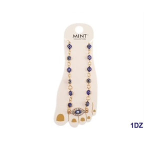 Evil Eye Bead Anklet