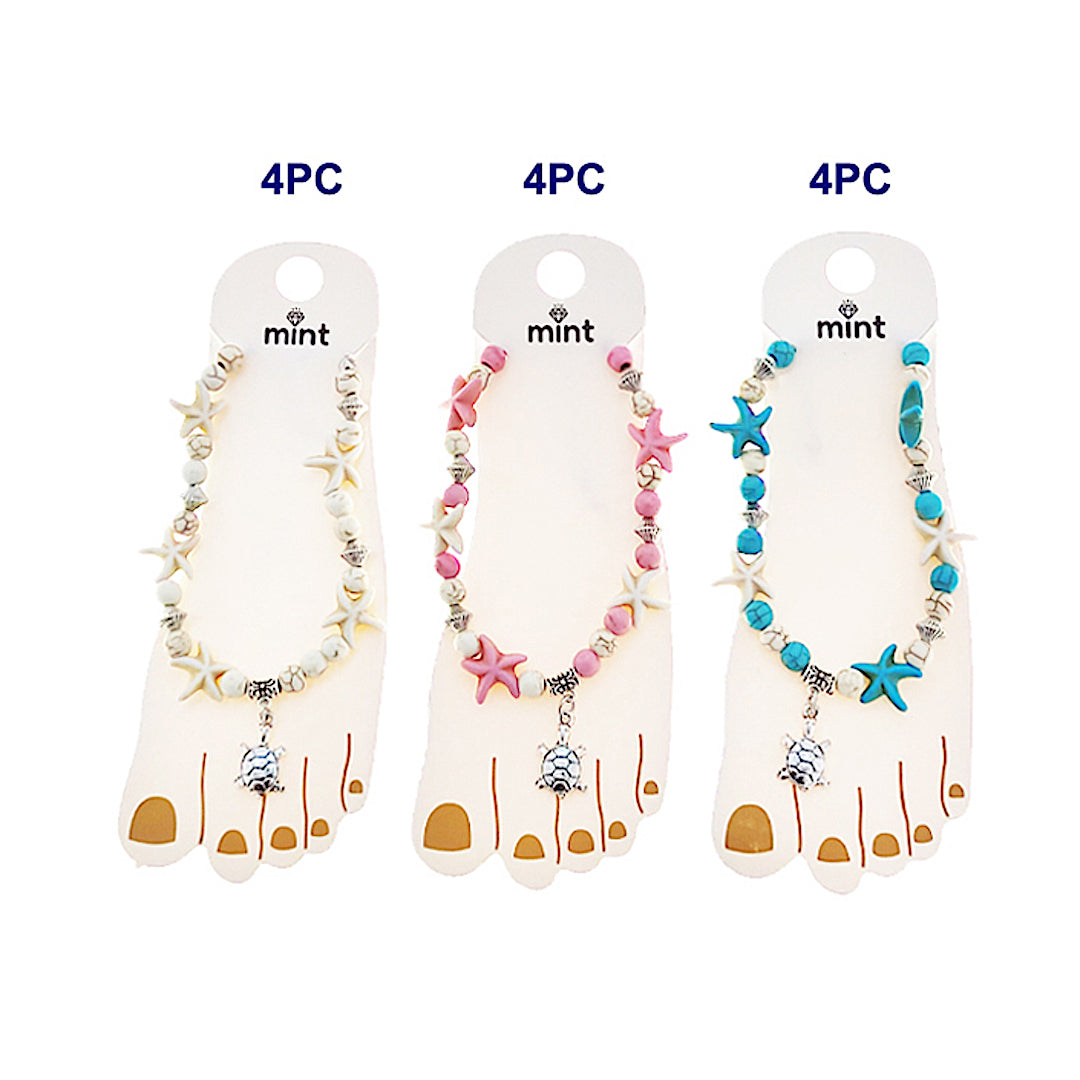 Sea Turtle Shell Anklet