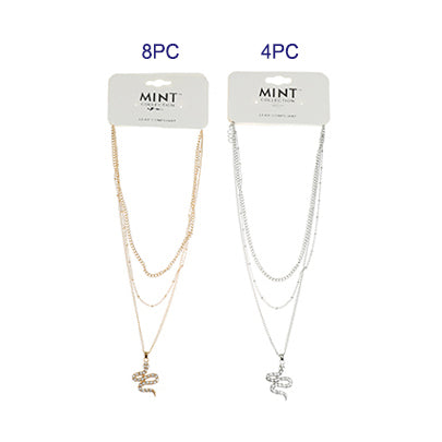 Layered Serpent Necklace