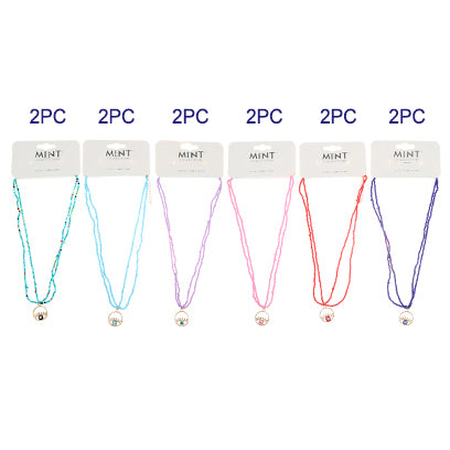 Beaded Evil Eye Necklace