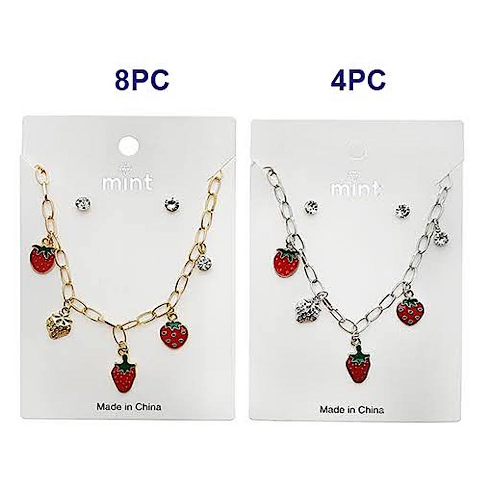 Strawberry Charm Necklace
