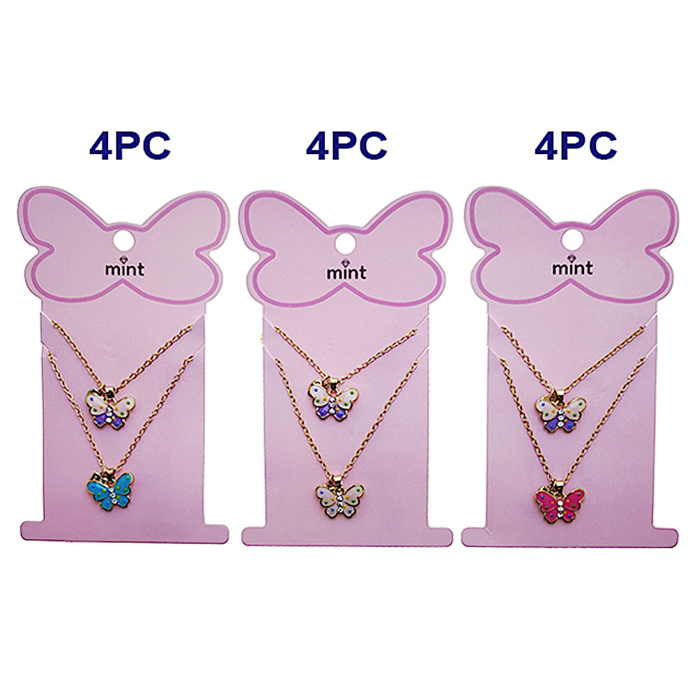 Butterfly BFF Necklace Set