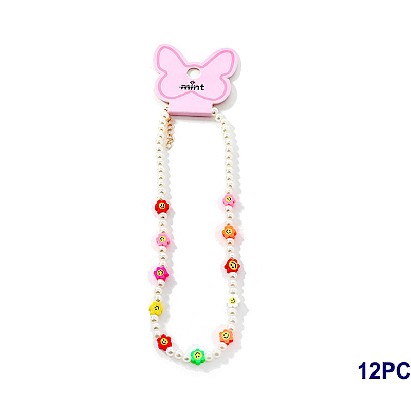 Beaded Y2K Pearl Necklace