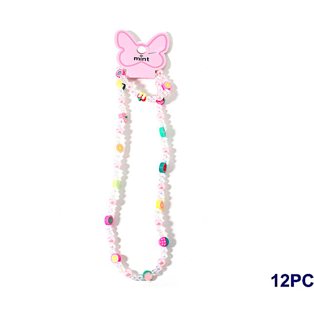 Fruit Necklace & Bracelet Set