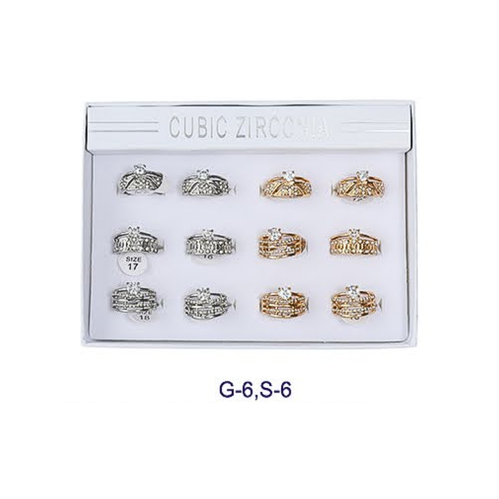 CZ Line Ring