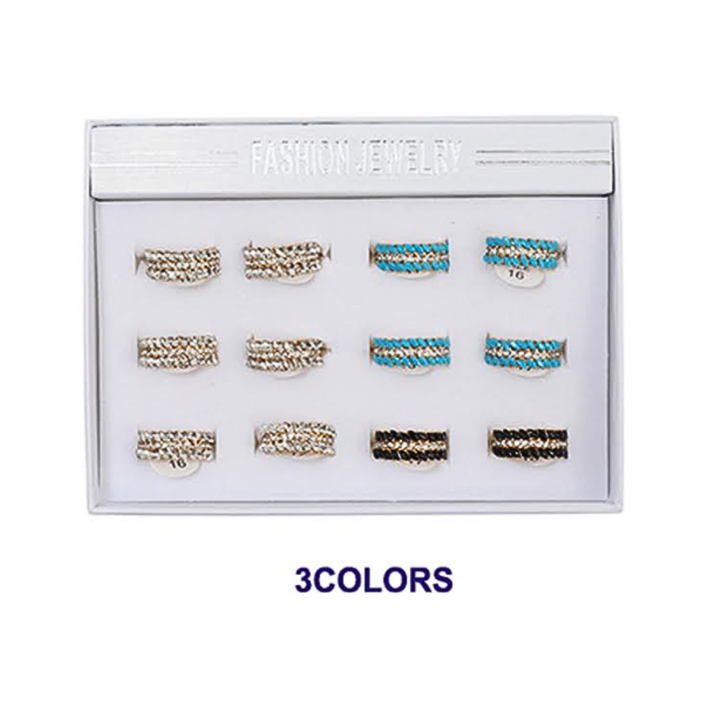 Double Row Marquise Ring