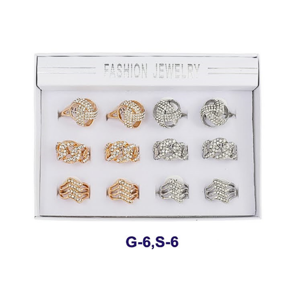 Pavé Rhinestone Ring