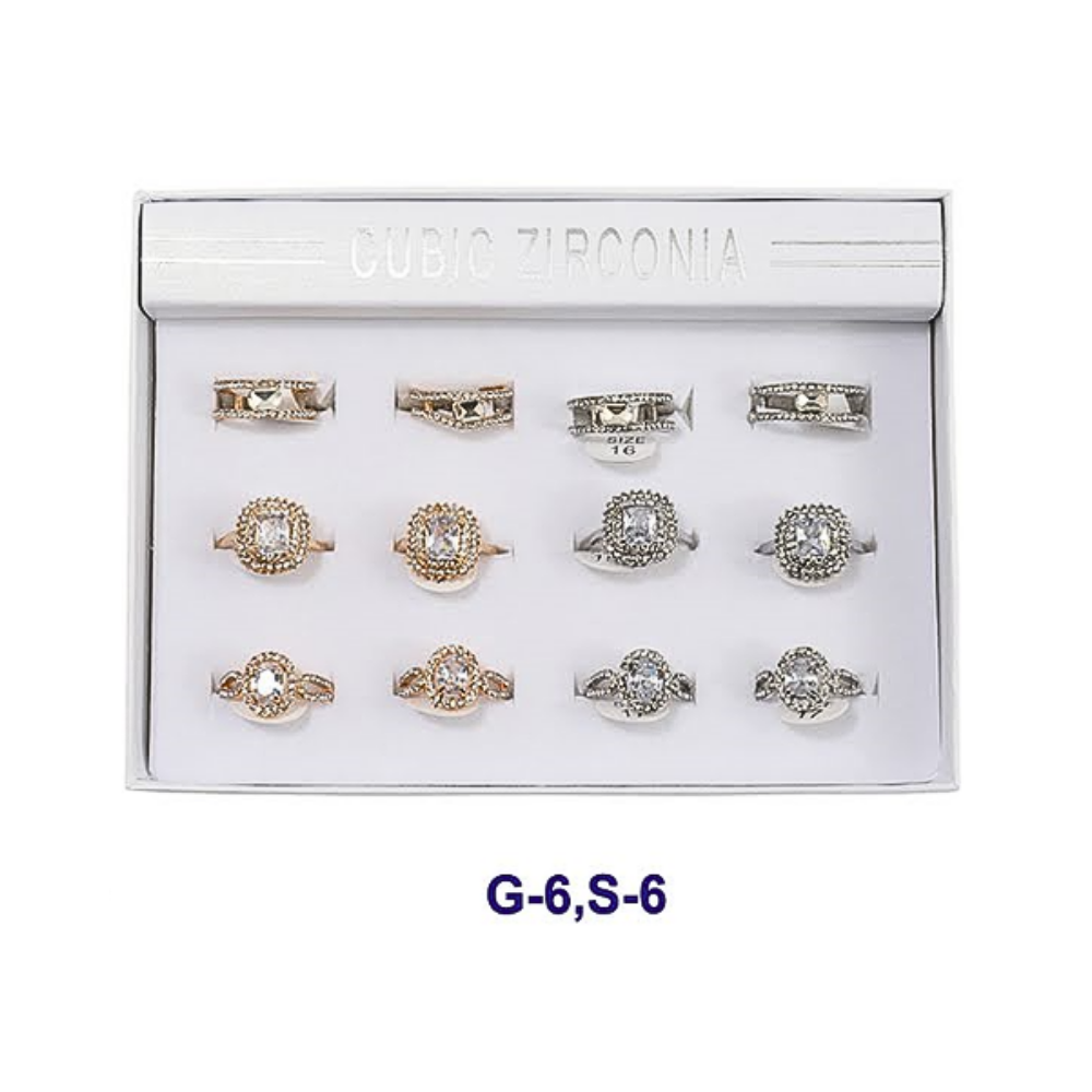 JAR44381 - Halo Gemstone Ring