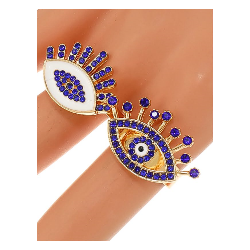 JAR46017 - Evil Eye Ring