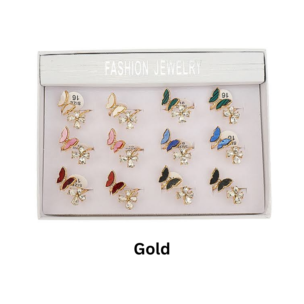 JAR47114 - Butterfly Twist Ring