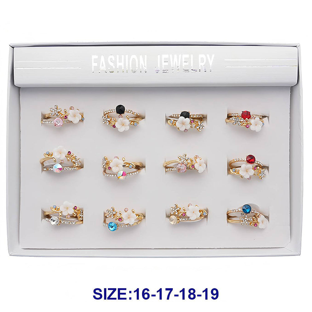 Flower Cluster Ring