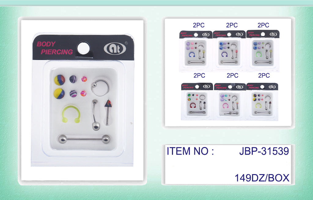 JBP31539 - Body Piercing Jewelry Set
