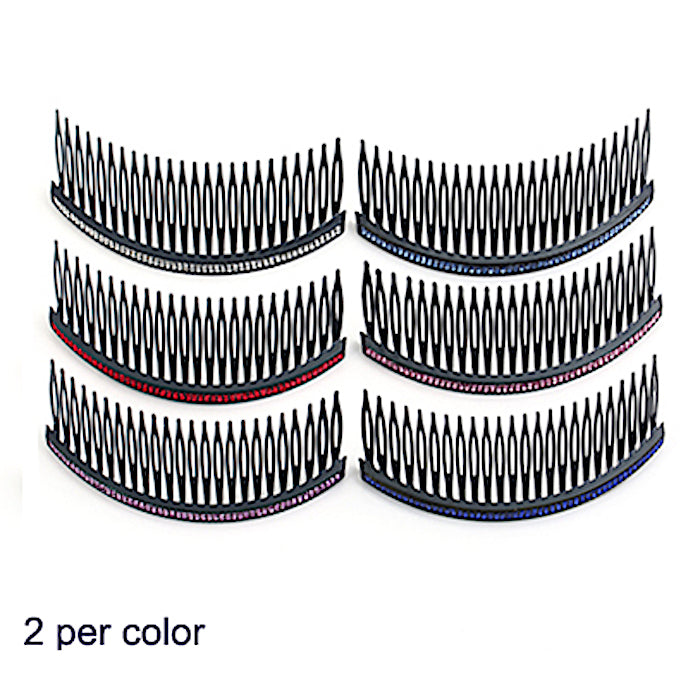 Rhinestone Hair Comb Accessory