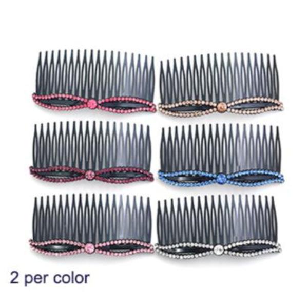 Rhinestone Hair Comb Accessory