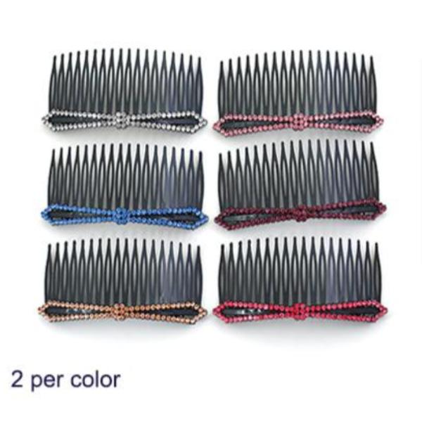 Rhinestone Hair Comb Accessory