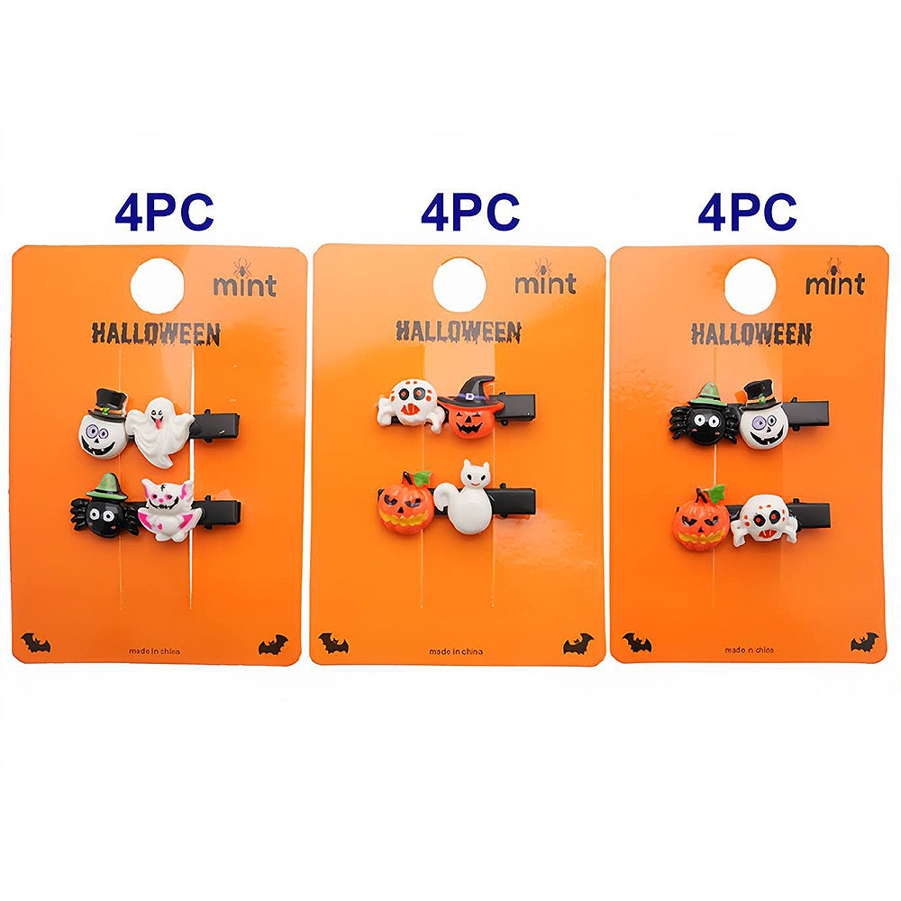 Assorted Halloween Character Hair Clips