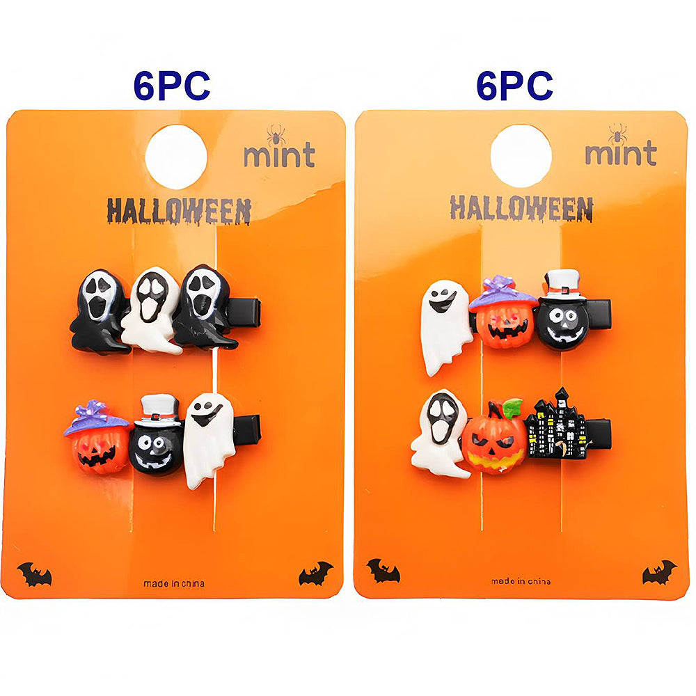 Assorted Halloween Character Hair Clips