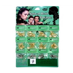 Rope Hair Braid Coil Rings