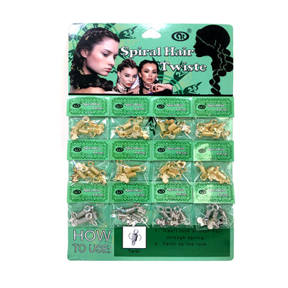 Angel Hair Braid Coil Rings