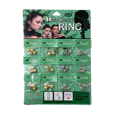 Star Hair Braid Beads