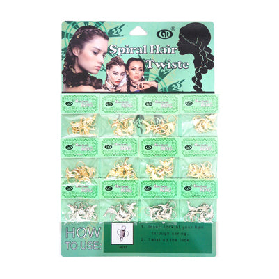 Dolphin Hair Braid Coil Rings