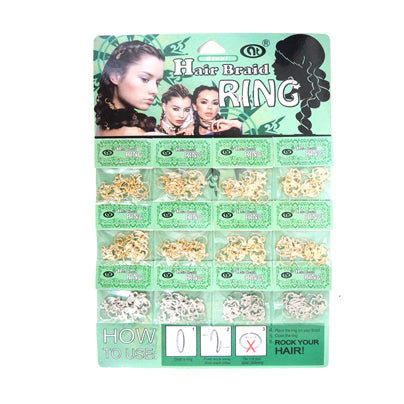 Love Bird Hair Braid Rings