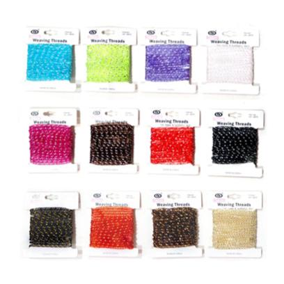 12 PCS Assorted Color Hair Braiding Strings