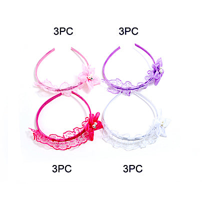 Flower & Lace Headband