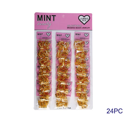 Gold Metal Hair Braid Cuff