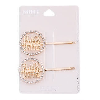 JH36438 - Black Lives Matter Hair Pin