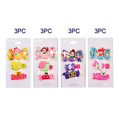 Doll Hair Clip Set