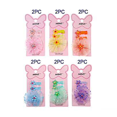 Flower Hair Clip Set