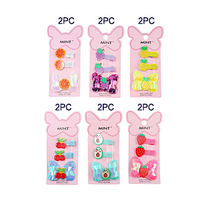 Fruit Hair Clip Set
