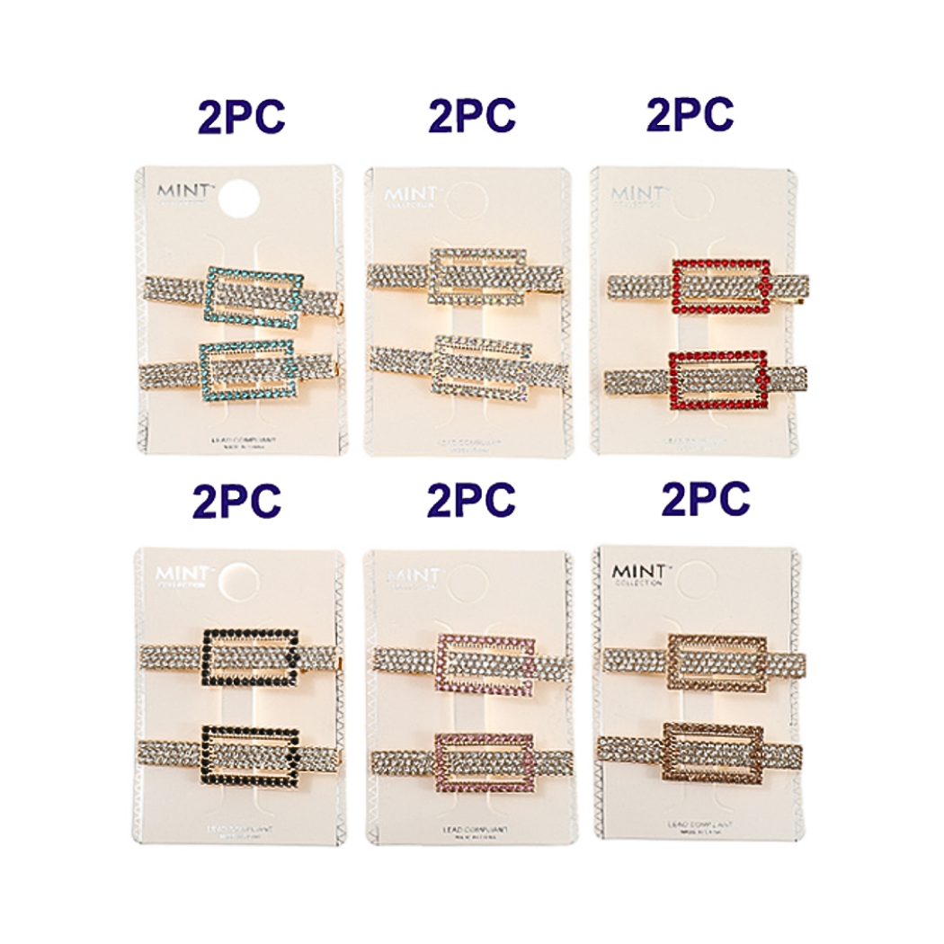 Rhinestone Hair Clips