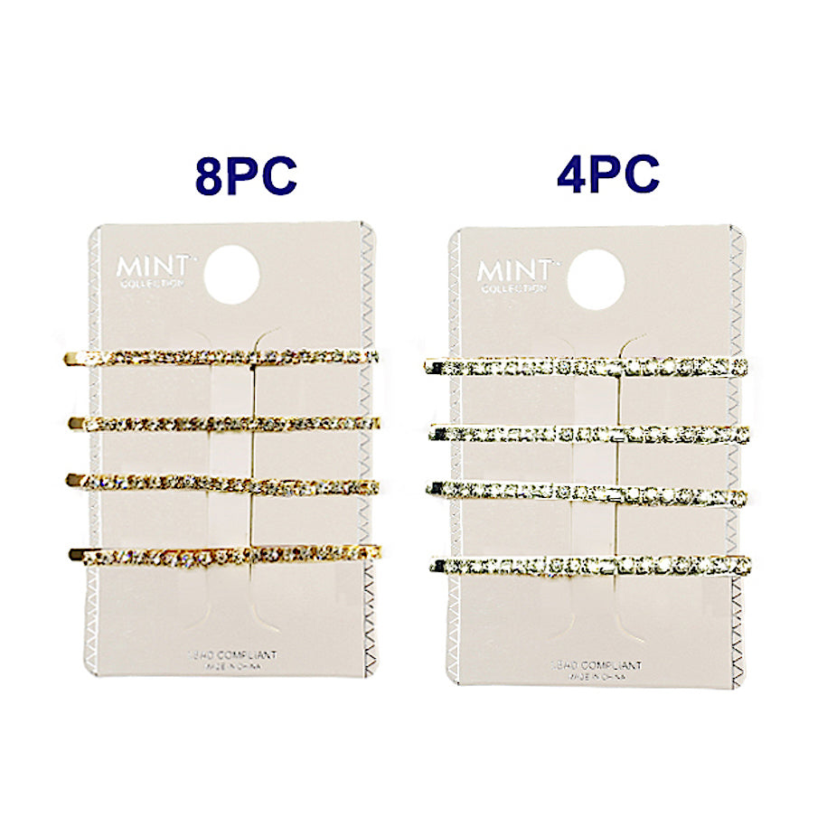 Rhinestone Bobby Pin Set