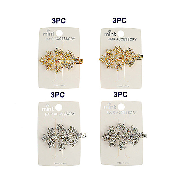 JH45091 - Rhinestone Bouquet Hair Clip