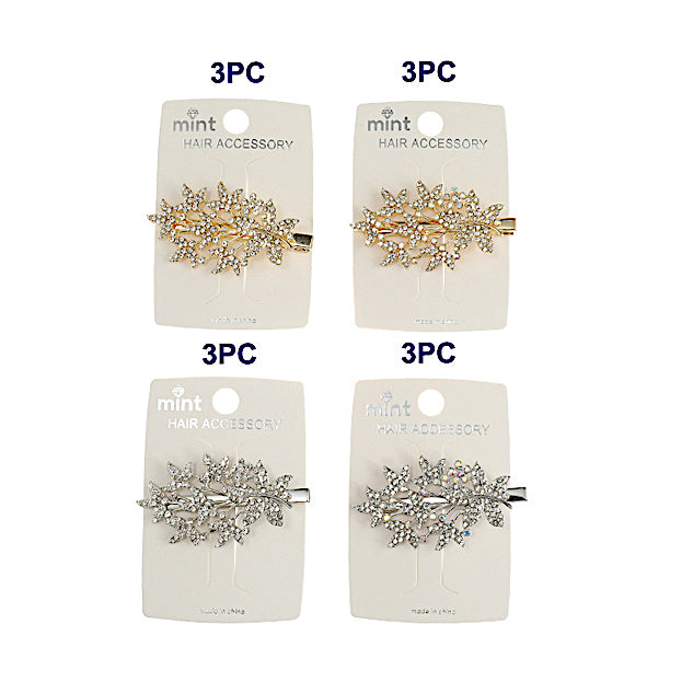 Rhinestone Bouquet Hair Clip