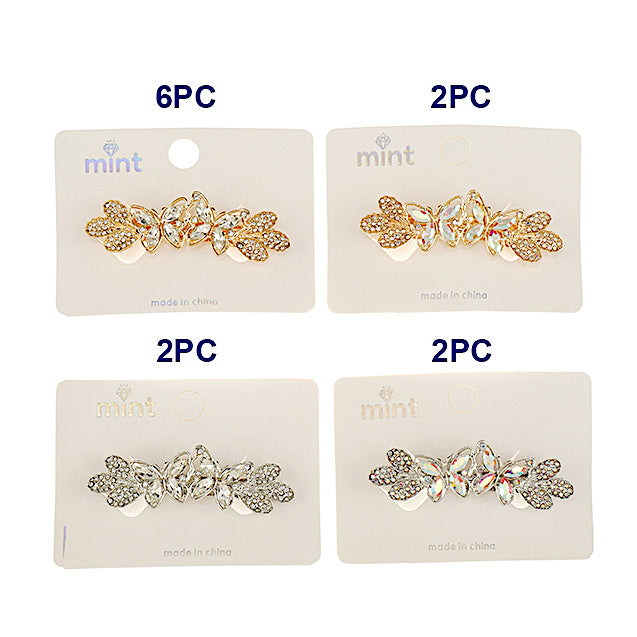 Crystal Butterfly Hair Clip